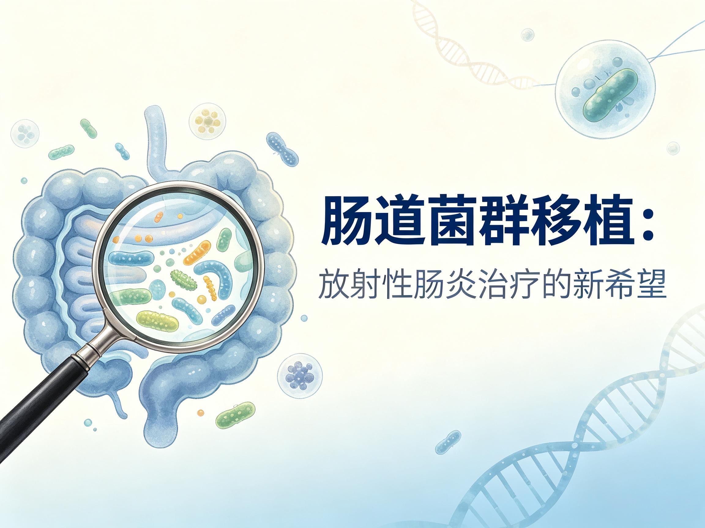 张家口市|第3期 肠道菌群移植：放射性肠炎治疗的新希望